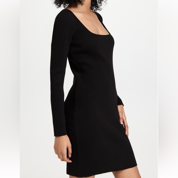 Vince Dresses & Skirts - Vince Square Neck Ribbed Dress